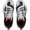 Li Ning Детские баскетбольные кроссовки Длинный кулак Удобные Мягкие Нескользящие Износостойкие Низкие Баскетбольные кроссовки Мужские баскетбольные кроссовки Черно-белые YKBV018-7