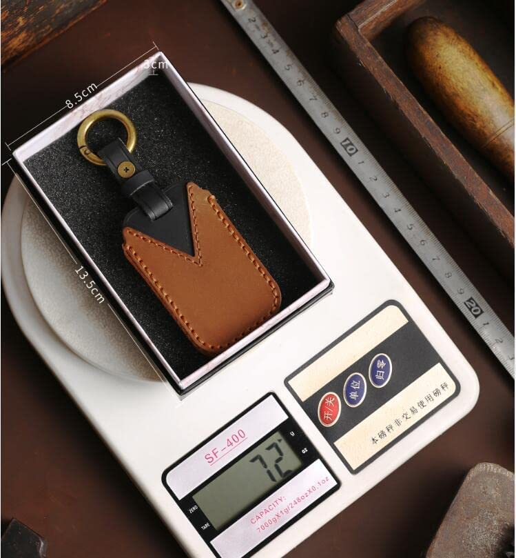 Kinotaka Honda Odyssey 2 Button Leather Key Case Step Wagon Fit Accord Elysion Insight