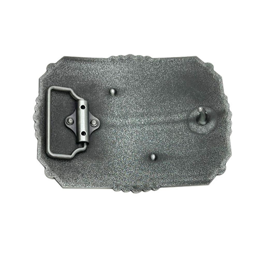 Bull Skull Shape Belt Buckle Adult Unisex Clothing Accessories Western Cowboy Buckle for Adult Waist Belt DIY Supplies