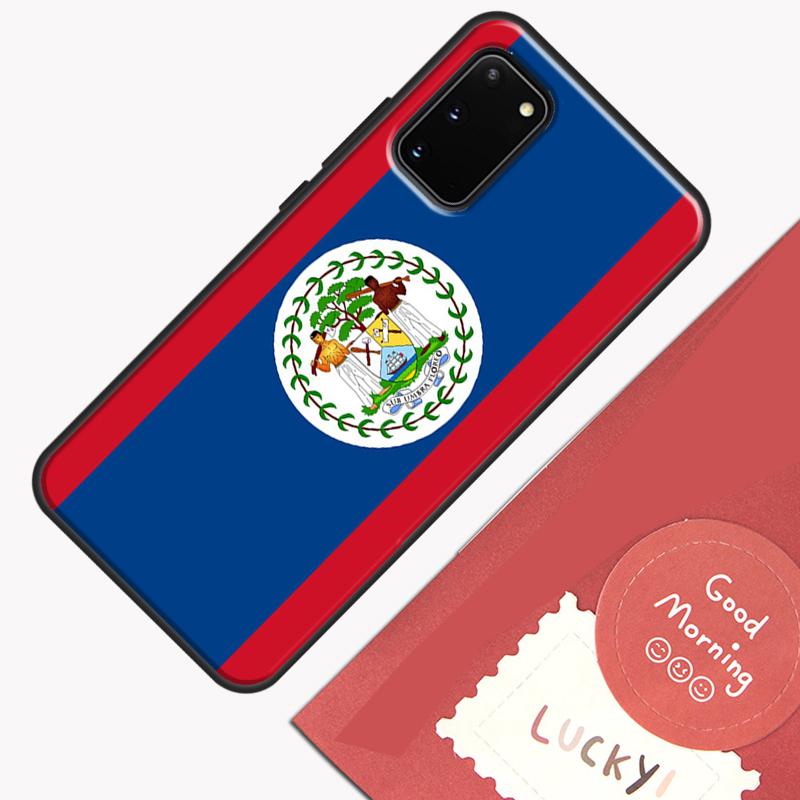 Belizean Flag Phone Case For Samsung Galaxy S24 S26 Ultra S20 S21 S22 S23 S25 Plus S10 S25 FE Cover Shell
