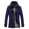 Men's Casual Jacket Windbreaker Long Coat