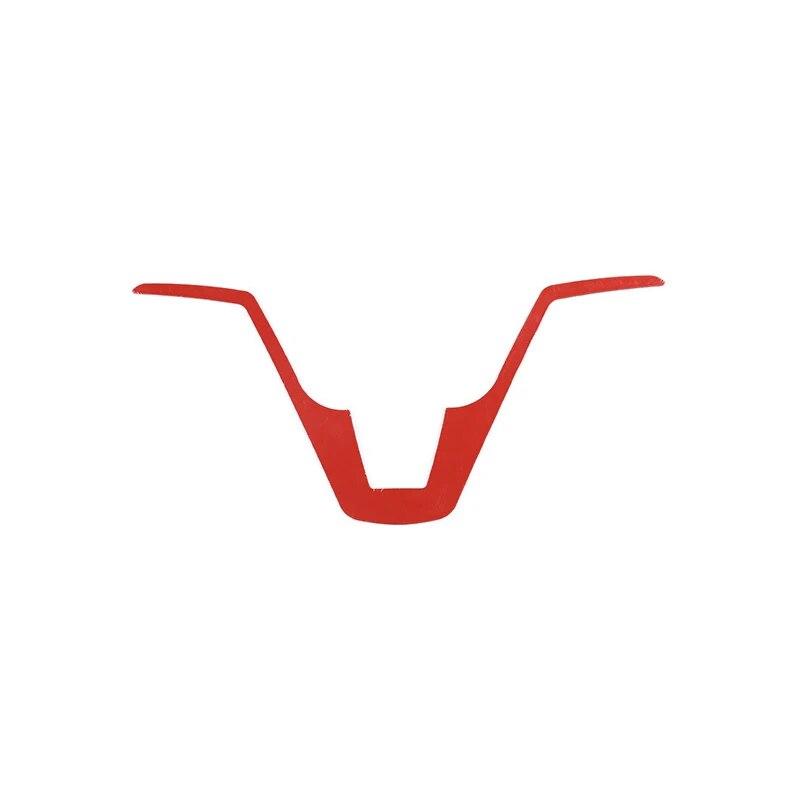 Автомобильный Стайлинг из мягкого углеродного волокна U-образная крышка панели рулевого колеса Накладка для Honda CRV 2007 2008 2009 2010 2011