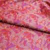 100x75cm Chinese Traditional Silk Jacquard Fabric, Cheongsam Gown, Costumes Clothing, DIY Sewing Fabric, Butterfly Pattern