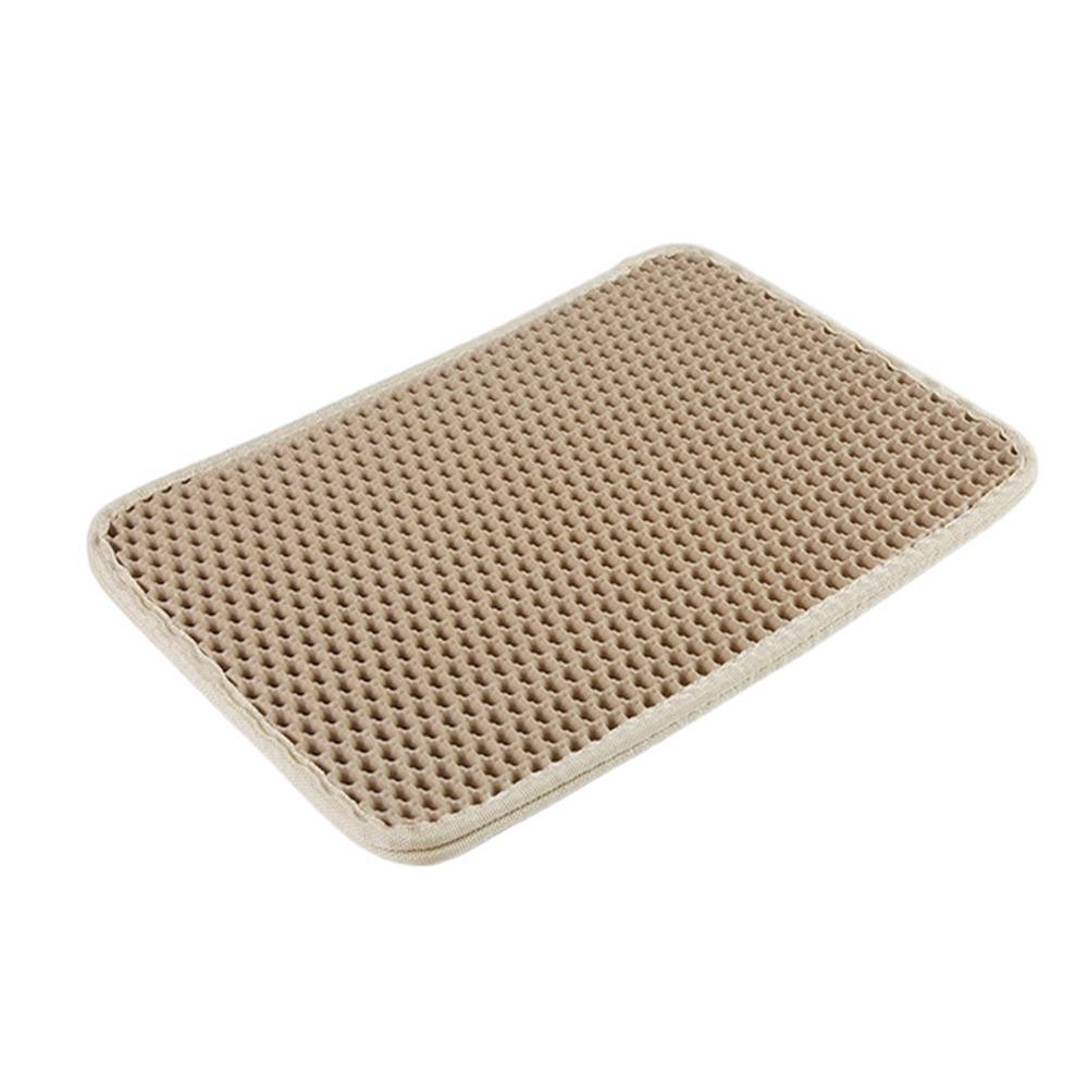 Большой двухслойный коврик для кошачьего туалета EVA Коврик для чистки питомцев Товары для питомцев Когтеточка для дома
