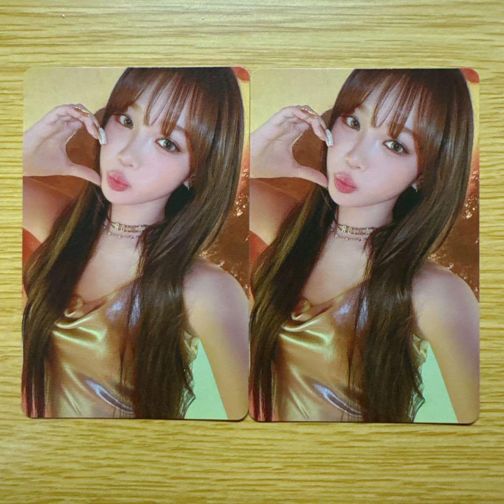 [USED] LE SSERAFIM HOT Tower Records Lucky Drop Trading Card Chaewon
