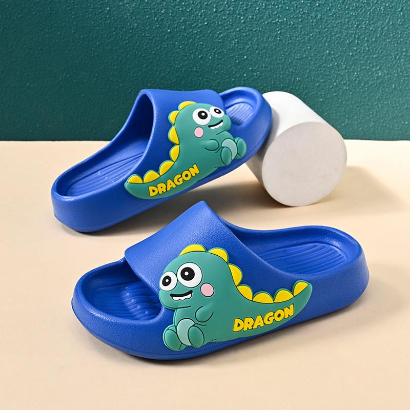 Летние Милые Удобные Детские Тапочки Для Мальчиков И Девочек С Нескользящей Мягкой Подошвой из ЭВА