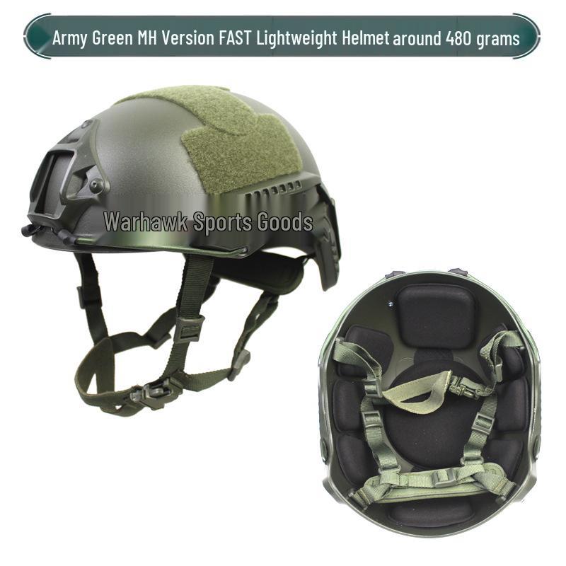 FAST Ultra-light Tactical Helmet with AF Suspension Strap, 430g - Ideal for Military, Airsoft, and Outdoor Sports