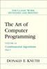 The Art of Computer Programming, The : Combinatorial Algorithms, Volume 4A, Part 1 Book