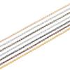2/5m 2 2.5 5.8mm Gold Plated Necklace Punk O Long Chain Open Link Chains For DIY Jewelry Making Findings Supplies Handmade