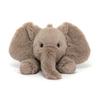 Jellycat Jungle Animal Collection Smaji Elephant Tiny Dolls Plush Doll 5cm Height In Sitting Posture