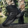 Мужские тактические ботинки плюс армейские военные ботильоны для пешего туризма, рабочие повседневные брендовые уличные противоскользящие ботинки для альпинизма, водонепроницаемые, размер ботинок