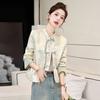 Jacket Women's Buckle Spring New Women's Clothing Spring and Autumn Versatile Hanfu Top