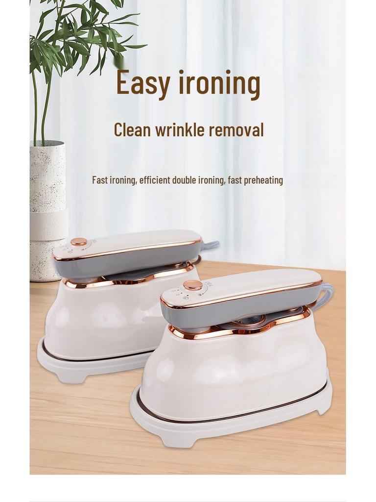 Портативный дорожный утюг с индикатором температуры, складная конструкция