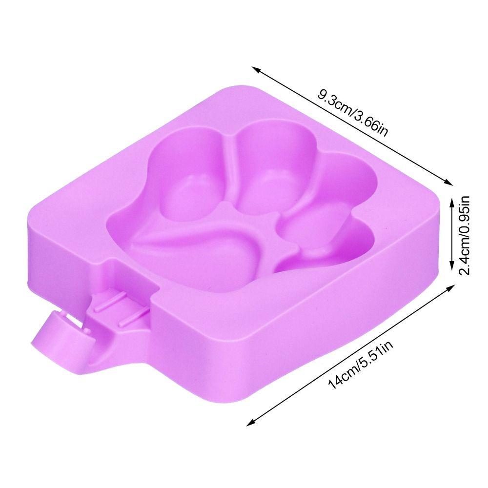 3pcs Kitchen Utensil Ice Bar Mold Silicone Cake Mold Cute Ice Cream Mold Restaurant