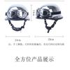 ZR-307 Retro Motorcycle Half Helmet With DOT Certified Visor Plated ABS Shell S M L XL XXL