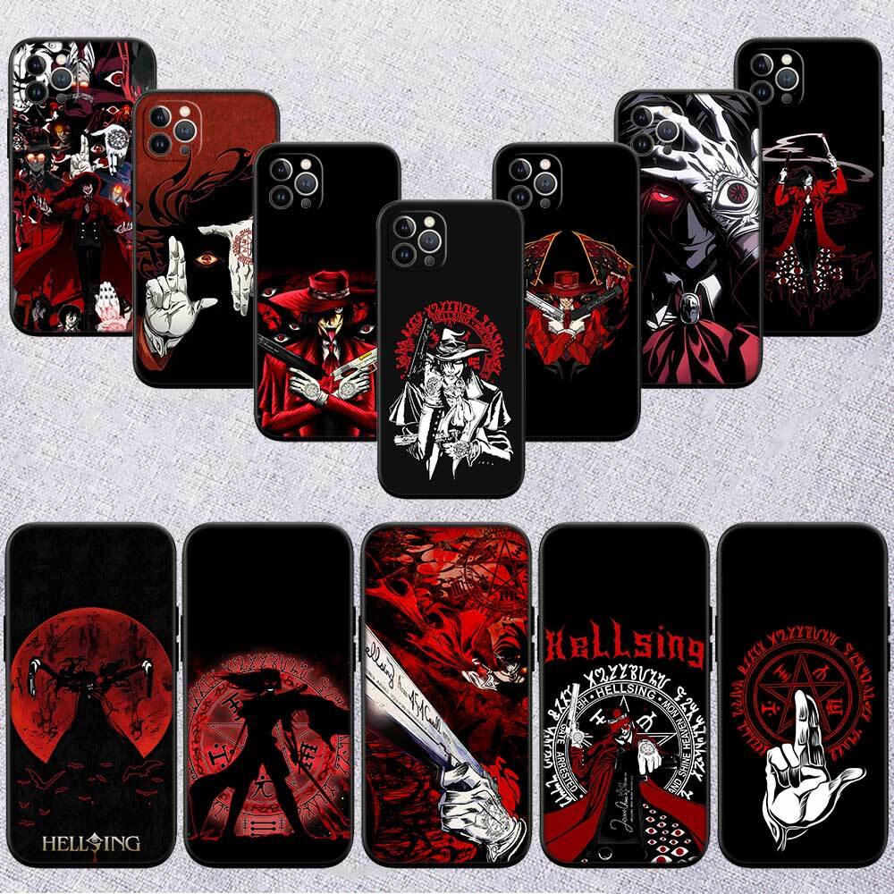 Чехол Hellsing для Samsung Note 20 10 S25 Plus Ultra Lite FE M20 M21 M30 M31 M51 A11 A26 A51 A52 A53 A56 A70 A71 A72 A73