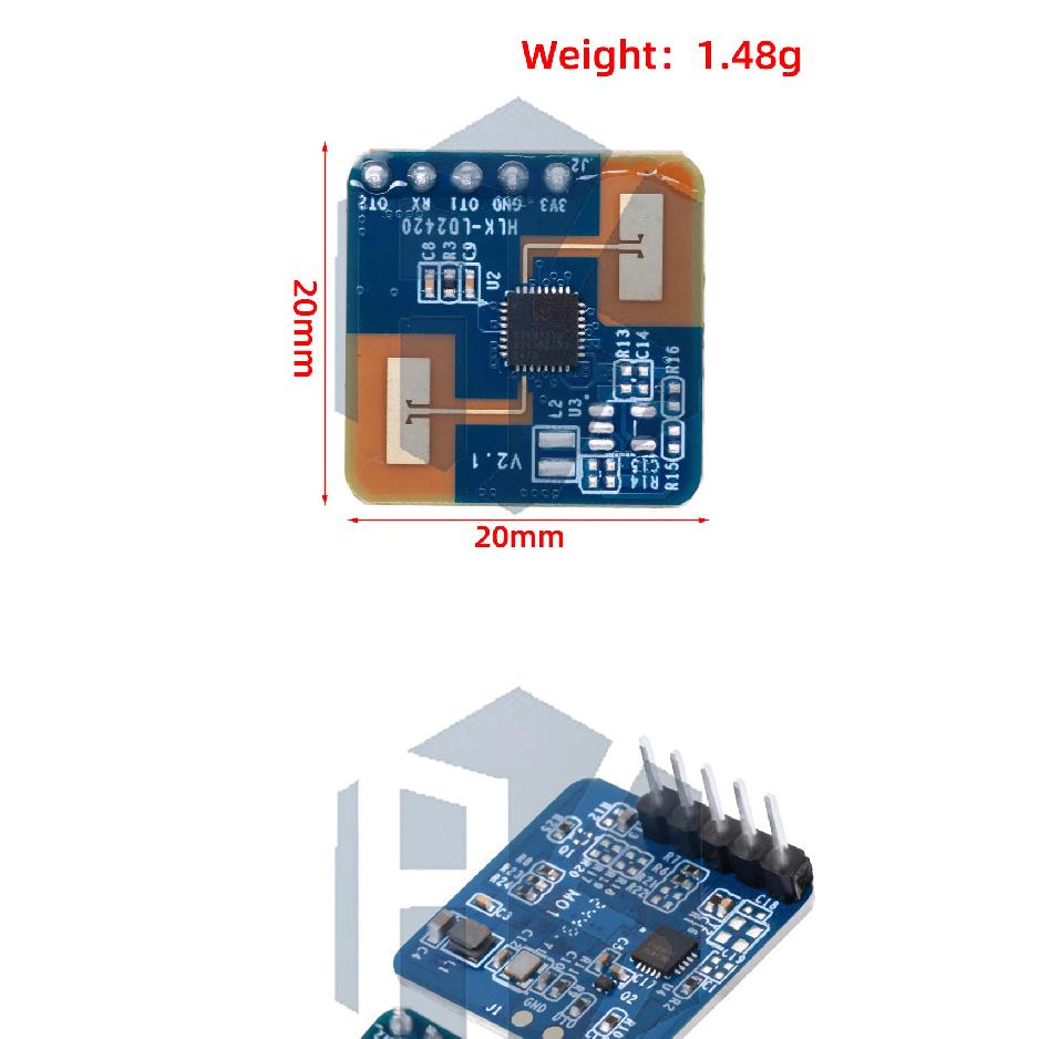 Intelligent Human Body Micro-Motion Detection Sensor: LD2402/LD2420 24GHz Millimeter Wave, ISM Band, High Sensitivity & Low Powe
