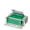 HAILE 48-Port 3U 19-Inch ODF Fiber Optic Distribution Frame with Empty Splice Tray