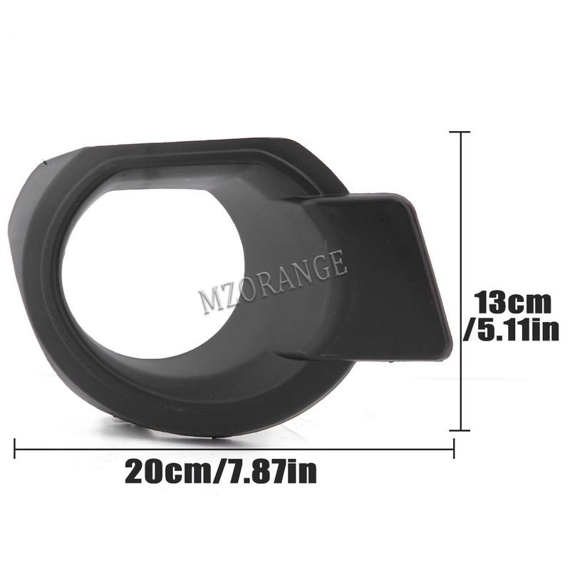 Fog Light Cover For Ford Ranger T6 2012 2013 2014 2015 Car Front Bumper Fog Lamp Frame Bezel accessories AB3917777BD AB3917778BD