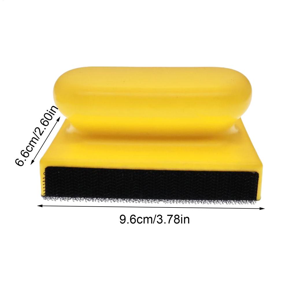 1PC Hand Sanding Block for Woodworking Polishing Supplies Model Sanding Polishing Disc for Renovators Woodworkers Painters