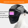 New Welding Mask Glasses Solar Automatic Dimming True Color 130℃ High Temperature Resistant Welder Auto Darkening Welding Helmet