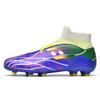 35-45Унисекс футбольные бутсы Молодежные футбольные бутсы большого размера Резиновая мягкая подошва с длинными ногтями AG Профессиональные тренировочные футбольные бутсы с искусственным газоном