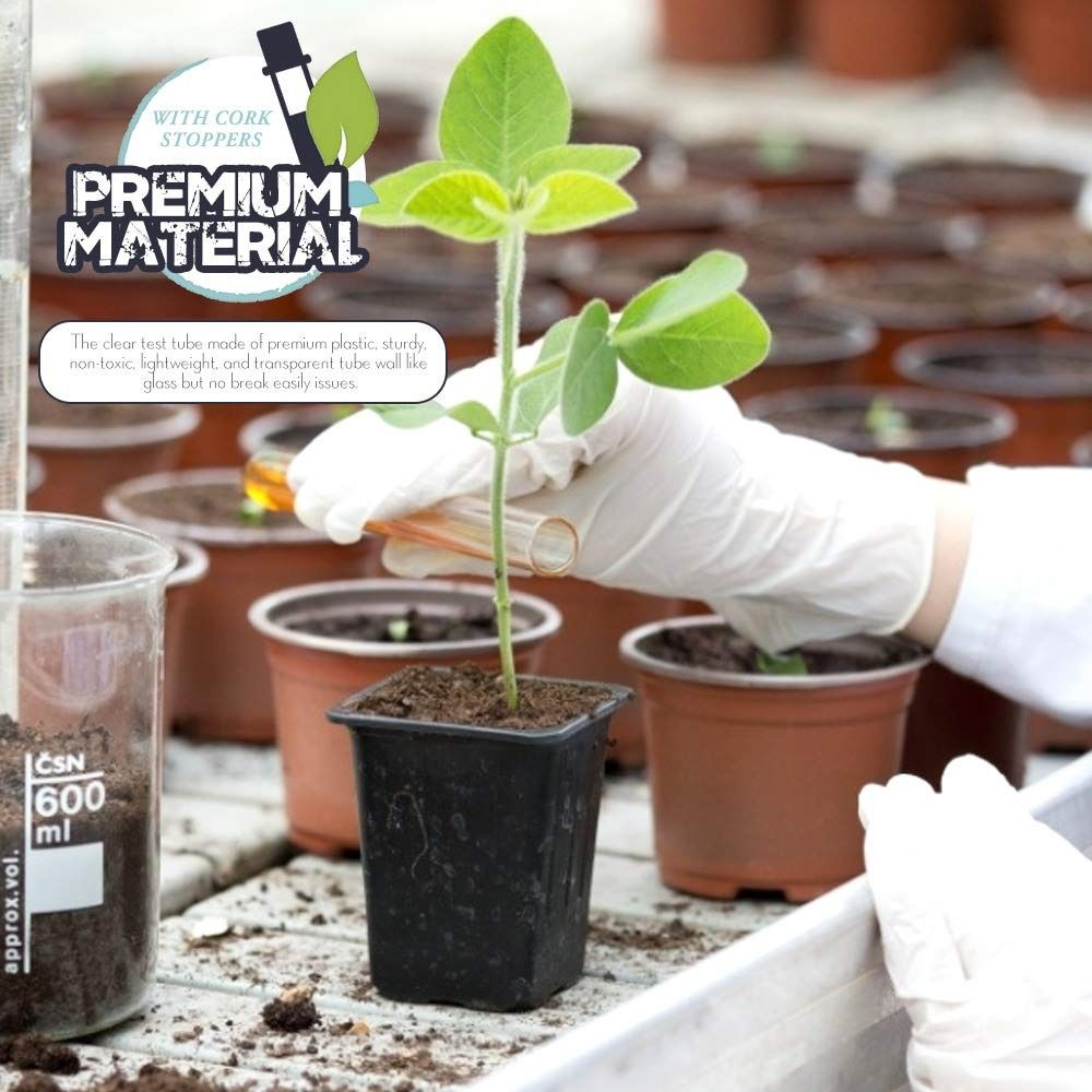 10 шт. Прозрачная пробирка, пластиковая бюретка, школьные принадлежности, научные пробирки, научные эксперименты