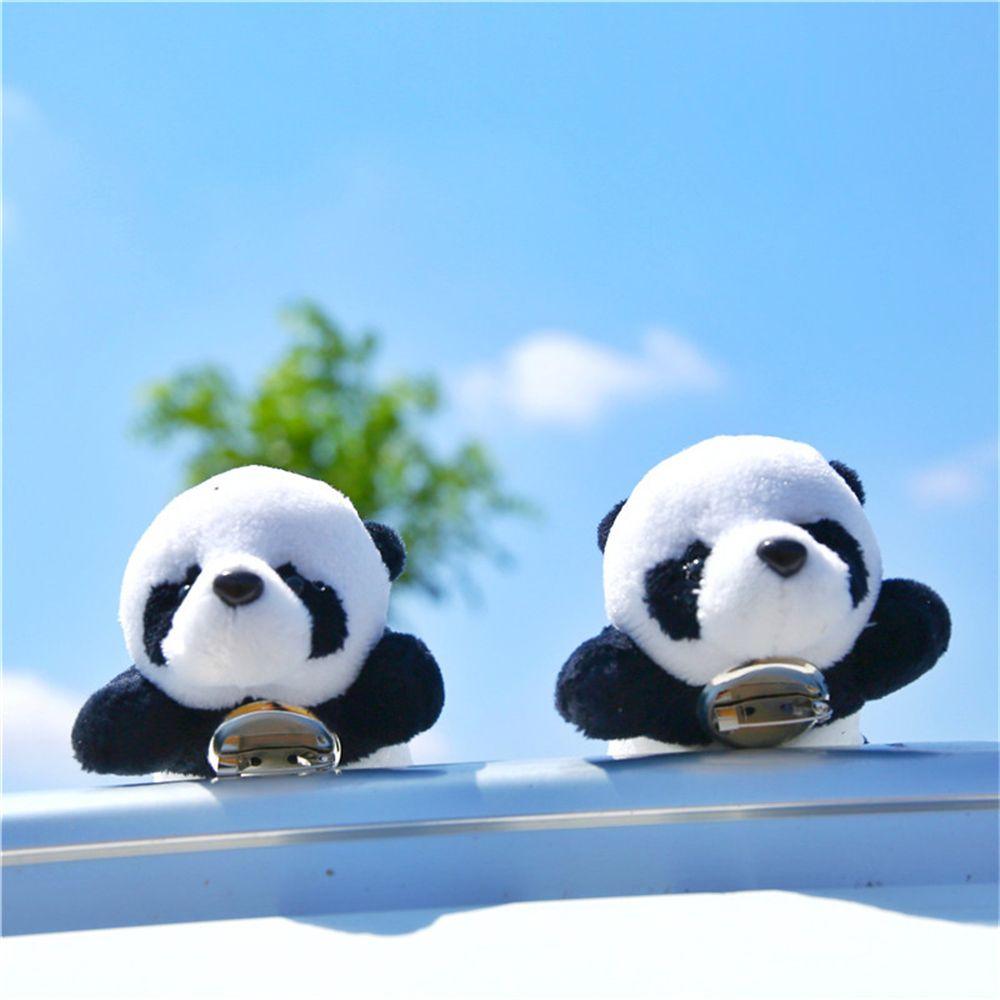 Girls Jewelry Cloth Accessories Cute Cartoon Plush Toy Lapel Pin Pins Animal Badge Panda Brooch