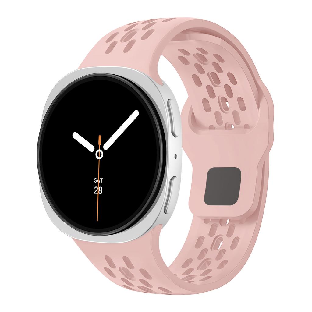 Резиновый ремешок для Samsung Galaxy watch 8/8 classic 46мм/44мм/40мм Дышащий спортивный браслет на запястье Correa Galaxy watch8 Ремешок