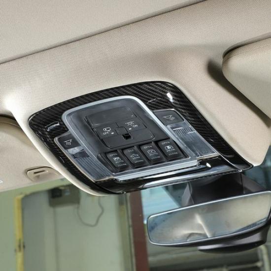 Рамка-облицовка крыши из углеродного волокна для лампы для чтения для Dodge Ram 1500 2018+