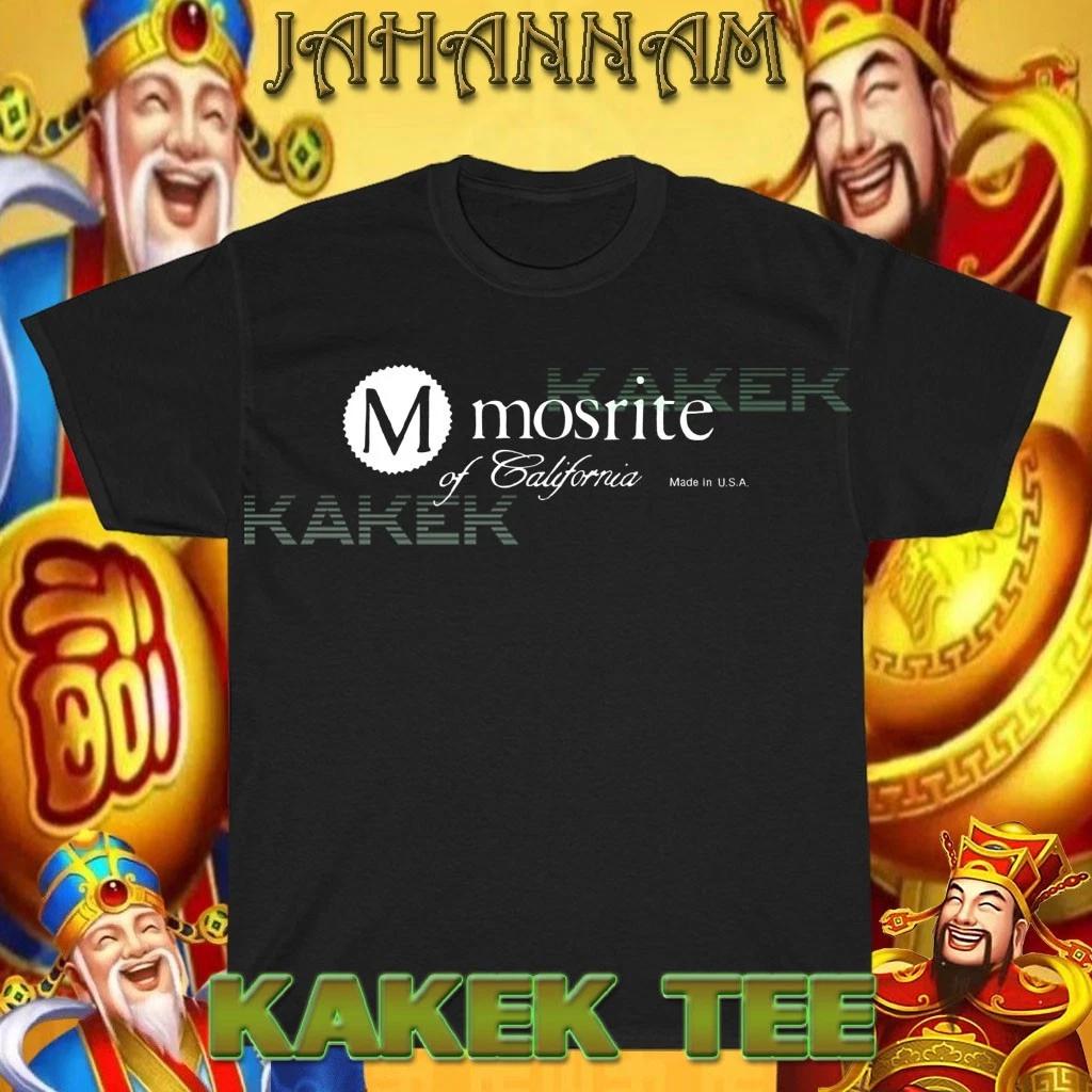 New Shirt Mosrite California Guitars Logo American T shirt Funny Size S to 5XL