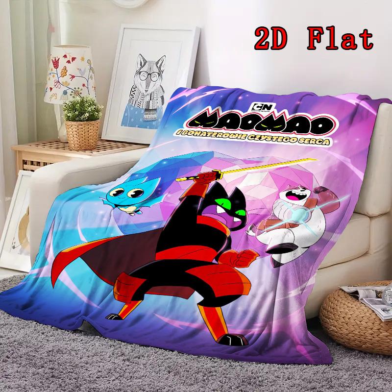 Heroes of Pure Heart 2D Flat Pattern Flannel Blanket High quality All Seasons Warmth and Comfort Perfect for Christmas Gifts.PMT0914440