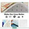 Florals Print Area Rug Machine Washable Carpets for Home Living Room Kitchen Bedroom Decor Anti-Slip Floor Mat
