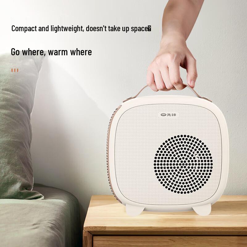Pioneer Anti-Tip Electric Fan Heater