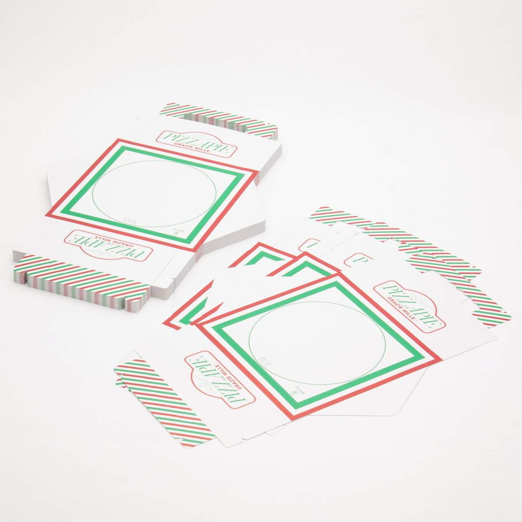 Endo Shoji Commercial Pizza Boxes, Medium, 8 Inches (50 Boxes) XHK0302
