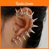 Alloy Fashion Ear Climber With Geometric And Rivet Design For Women Stylish