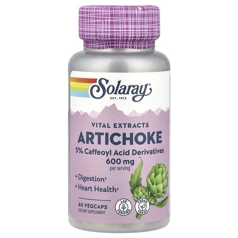 Vital Extracts, Artichoke, 60 Vegcaps (300 mg per Capsule)