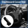 Dashboard Cover Dash Cover Mat Carpet for Toyota 4RUNNER 2003-2009 Polyester Black