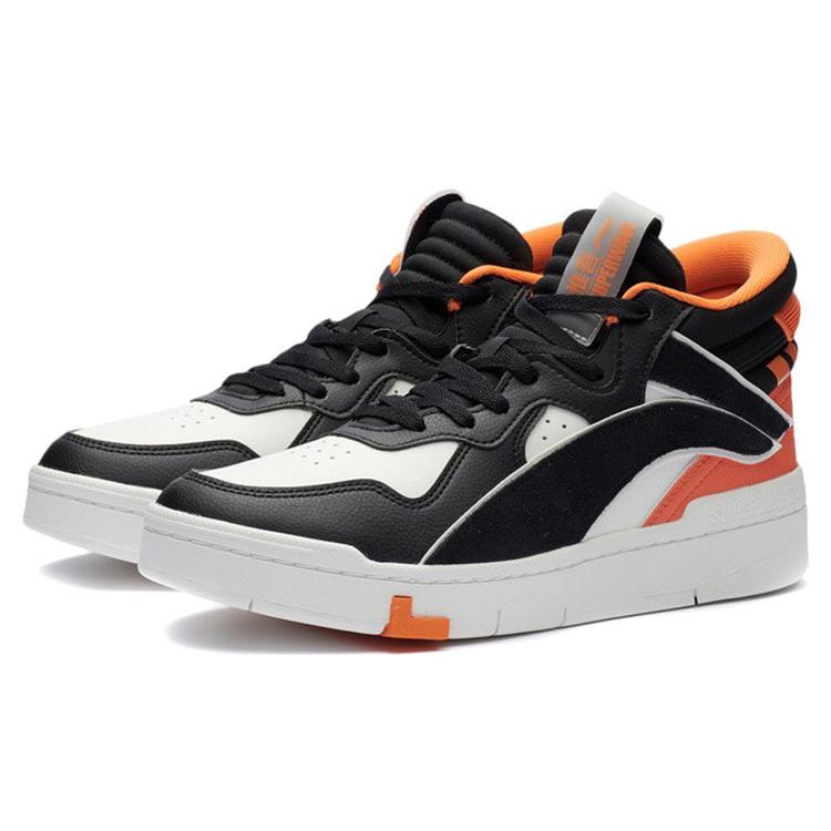 Li Ning Superwave Mid Синтетическая кожа Удобное покрытие Нескользящая и износостойкая Средняя высота AGCR233-3