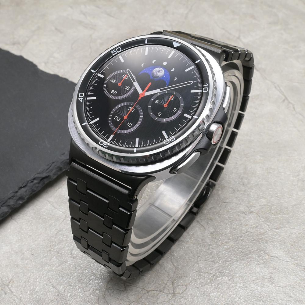 Ремешок из нержавеющей стали для Samsung Galaxy Watch 8 Classic 46мм 8 44мм 40мм Мужской ремешок для Samsung Galaxy Watch Ultra 2025 2024 47мм