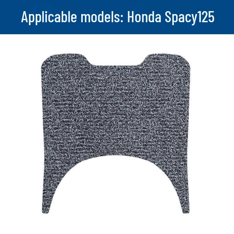 Эти шелковые коврики на педали подходят для 26 моделей Honda Spacy и являются водонепроницаемыми, устойчивыми к солнцу, пятнам и износу.. Обязательный аксессуар!