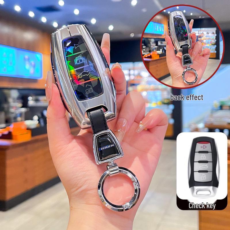 Совместимая металлическая пряжка, чехол для ключа для Great Wall Haval: H2S, M6, F5, F7X, Большой Пес, Божественный Зверь, Яростный Дракон, Дракон Макс, Сова