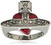 Кольцо DIAMANTE HEART 10 размер XS латунь [Vivienne Westwood] прибл.. 6404016Z/01S325 [Предмет]