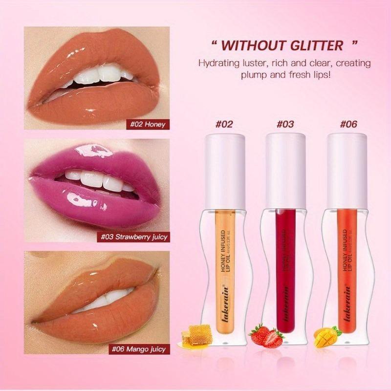 Масло для губ Wavy Lip Oil Глубоко увлажняющий бальзам для губ с желейной текстурой