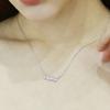 Shertz Clear Combo Cubic Necklace (14k)
