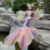 Dolls Vivid Expression Gorgeous Dress Collectable 45cm Doll with Mermaid Dress for Decor Girls Childrens Doll Gift