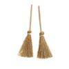 5pcs/Bag Kitchen Garden Witch Straw Brooms Witch Tool Dollhouse Accessories  Halloween