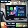 Android 14 Carplay автомобильное радио для Toyota RAV4 XA50 2018 - 2020 мультимедийный видеоплеер навигация GPS стерео 2Din DVD 360 камера