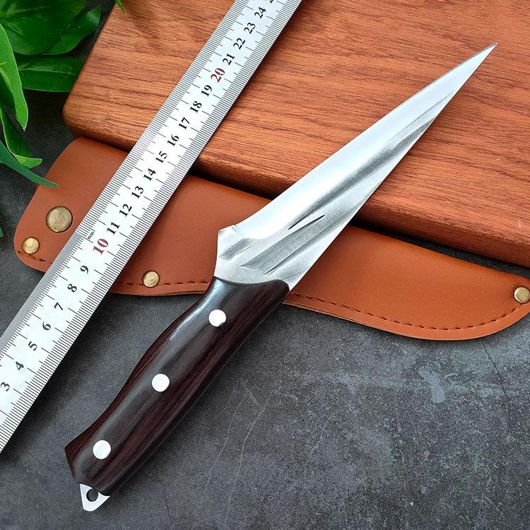 Stainless Steel Boning Knife Fish Knife Kitchen Knives Fruit Vegetable Butcher Cutter Tool