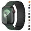 Apple Watch uchun magnit ilmoq 49mm 46mm 45mm 44mm 42mm 41mm 40mm 38mm silikon bilakuzuk iWatch Series 10 9 8 7 6 5 Se Ultra 2 tasmasi
